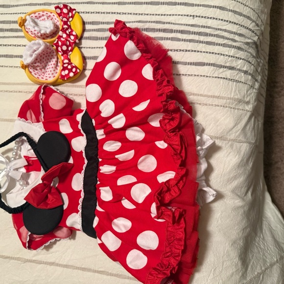Disney Polka Dot Red and White Costume - Picture 3 of 4